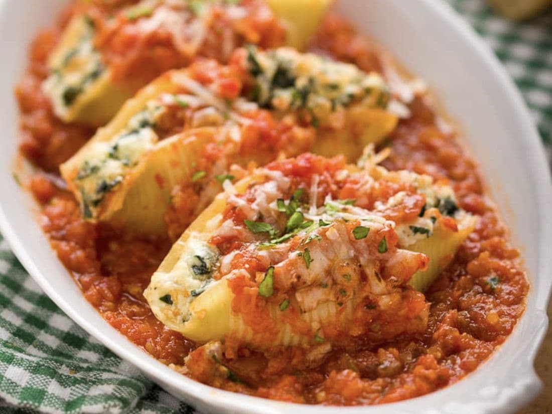 Ricotta Stuffed Shells